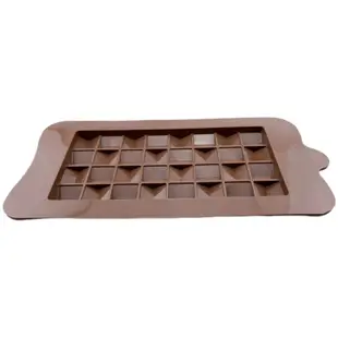 Pcf* 3D經典巧克力模具新款矽膠果凍模具立體巧克力棒果凍模具