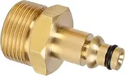Pressure Washer Hose Converter Solid Brass Watering Hoses Accessories M22 connect quickly High Pressure Diverter for Pressure Washer