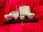 42-Piece Food Storage Container Set For Food Storage, Tupperware
