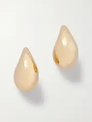 [Bottega Veneta] Bottega Veneta - Gold-plated Earrings - One size One size Gold