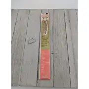 Vintage J&P Coats Neck Opening Metal Zipper 16" Camel 309-A (Tan)