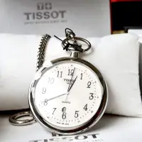 在飛比找蝦皮購物優惠-Tissot Swiss 瑞士 紀念石英懷錶 少女峰鐵路百年