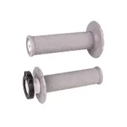 ODI MX V2 Grips No Waffle Lock On - Light Grey
