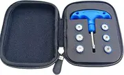 [QHALEN] 2g 4g 6g 8g 10g 12g Weights + Case + Wrench Tool for Taylormade Rocketballz RBZ Stage 2 Driver FW Driver Fairway Wood Rescure