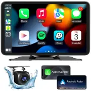 Wireless Apple Carplay Screen for Cars, 7" HD Portable Car Stereo Touch Scree...