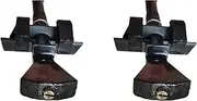 MEXWLOP for Mitsubishi, for Outlander 2013-2021, for Eclipse Cross 2018-2022, Front Windshield Washer Wiper Water Spray Nozzle Wiper Cowl Trim Panel(1 Pair 1 Hole)