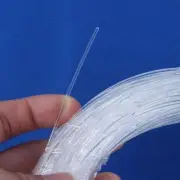 Fibre optic lights - 2 mm optical cable end glowing PMMA