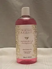 Crabtree & Evelyn Midnight Berry & Pomegranate Bath & Shower Gel Body Wash