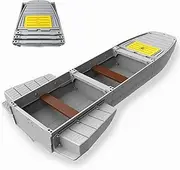 Artigree Fishing Boat, Portable Fishing Kayak, Modular Folding Boat with Fish Storage Box, Easy to Store and Carry, Sturdier Than Inflatable Boats, Fits in Car or SUV Trunk, Accommodate 2-4 People