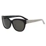 在飛比找遠傳friDay購物優惠-Kate Spade-時尚紋路 太陽眼鏡(黑色)