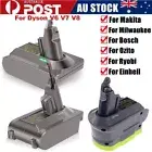 For Makita Milwaukee Bosch Ryobi Ozito Dewalt to Dyson V6/V7/V8 Battery Adapter