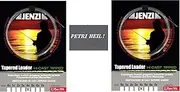 [blntackle76] Set of 2 Tapered Leader by Jenzi Fly Leader 4X / 0.18/0.36 + Free Petri Heil! Sticker
