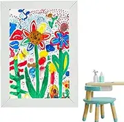Artwork Display Storage Frame - Magnetic Picture Display Frame - Reusable Painting Hanger, School Supplies for Boys, Girls