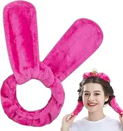 Heat-Free Curler - Heat-Free Curler with Rabbit Ears - Rabbit Ears, Heat-Free Curling Iron Headband, No Heat Curling Iron, Curler Styling Tool for Sleep Over Maciun