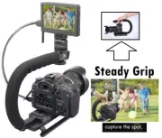 Stabilizing Action Grip Bracket For Panasonic Lumix DMC-GM5 DMC-GH4