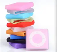在飛比找Yahoo!奇摩拍賣優惠-*蝶飛* 果凍套 播放器矽膠袋 適用蘋果 iPod shuf