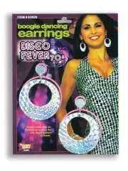 Rubie's - 70s Disco Boogie Dancing Earrings