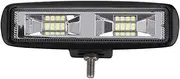 BYBDQKTVEH LED Work Light for Car Spotlight Light Assembly Led 12V 24V Fog Lights Off Road Spot Beam Led Light Bar for Trucks ATV SUV DRL Work Light(16led 1 PCS)