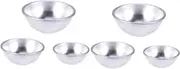 UPKOCH 12 Pcs Half Sphere Mold Half Circle Mold DIY Pudding Mould Half Ball Mold Pudding Mold Optional
