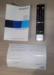 Skyworth 50UD7200 55UD7200 65UD7200 75UD6200 HS-7720 Remote Control Manual NEW!!