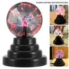 Electric Magic Static Plasma Ball Lava Globe Night Light Lamp Touch .q