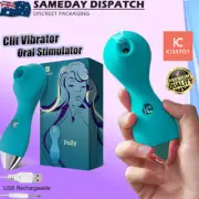 KISS TOY Polly Clitorial Sucking Vibrator Oral Stimulator Massager USB Sex toy