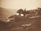 The town of Eide Oster� Strom� Faroe Islands circa 1903 OLD PHOTO