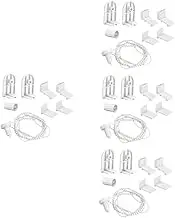 Ciieeo 1 Set Roller Blinds Control Head with Beaded Chain No Drill Installation Pom Material for Blind Replacement Suitable for Bedroom and Office Windows