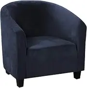 Tub Chair Covers Elastic Armchair Covers Chair Slipcovers for Living Room Stretch Sofa Couch Covers Washable Removable Soft Armchair Slipcover Furniture Protector for Bar Counter Dining Room \