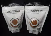 (2) Madhava Agave Nectar Organic Coconut Unrefined Sugar 16oz