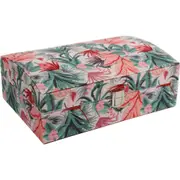 LVD Desert Leaves Linen/MDF 22cm Jewellery Box Accessory Storage Rectangle
