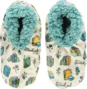 [Lazy One] Fuzzy Feet Slippers for Women, Cute Fleece-Lined House Slippers, Cute Animal Designs
