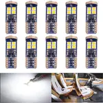 10X CANBUS T10 3030 12SMD 歐司朗 LED 4000K 白色汽車電機側燈 720LM 燈泡