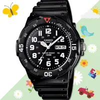 在飛比找Yahoo!奇摩拍賣優惠-CASIO手錶專賣店 國隆 MRW-200H -1B 黑面白