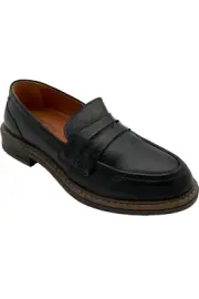 Pikolinos Leather Loafers Cadiz Black