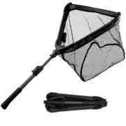 Fishing Net – Pro-Grade Durable Landing Net with Solid Hard-Anodized 6061 Alu...