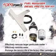 Fuel Manager Diesel Pre-Filter Kit for Mitsubishi Triton ML MN Challenger PB (for: Mitsubishi)