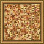 AUTUMN GARDENS - 97" x 97" - Quilt-Addicts Pre-cut Patchwork Quilt Kit