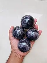 Large Amethyst Crystal Sphere Amethyst Ball Amethyst Gemstone Crystal Sphere Home Office Decor Meditation Gift 55-65MM