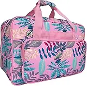 Wsymxuo Sewing Machine Storage Tote Bag, Pink Design