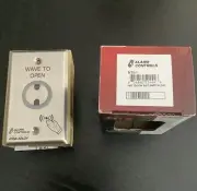 ALARM CONTROLS NTS-1 Exit Motion Sensor,Single Gang,Silver