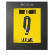 ERLING HAALAND HAND SIGNED BORUSSIA DORTMUND 2020/21 JERSEY (ICONS)