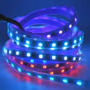DC12V 5m 60leds/m 5050 SMD RGB WS2811 Smart Pixel Led Strip Addressable WS2811IC