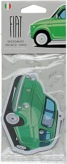 Puckator Fresh Mint Retro Green Fiat 500 Air Freshener - Diffuser Room Fragrance Air Fresheners For Home Bathroom Small Aroma Mist Scent Diffusers Odour Neutraliser Freshener Cigarette Smoke Remover