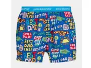 Peter Alexander Men’s Best Dad Ever - Boxer / Pyjama Shorts-Size XXXL - BNWT