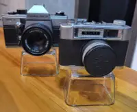 在飛比找Yahoo!奇摩拍賣優惠-膠片相機二台praktica  & Glitt