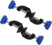 VILLFUL 2pcs Laboratory Iron Rack Clamp Laboratory Supplies Clamp Holder with Boss Head Rod Clamp Holder for Laboratory Adjustable Clamp Bracket Laboratory Stand Clamps Lab Stand Clamp
