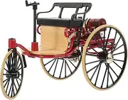 Levemolo Vintage Tricycle Model 1:12 Retro Decor Practical Craft for Home Bedroom Study