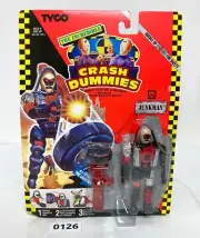 The Incredible Crash Dummies JUNKMAN &TIRE LAUNCHER Action Figure Tyco 1992