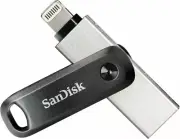 SANDISK 256GB iXpand Flash Drive Go USB 3.0 Lightning iPhone SDIX60N-256G-GN6NE